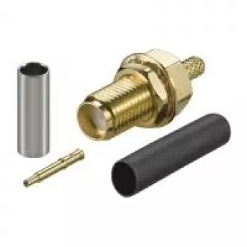 Wentronic Goobay conector hembra RP-SMA de crimpar para RG-174 y RG-316 (51696)