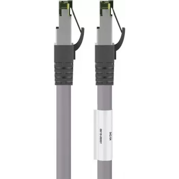 Wentronic Goobay cable de red CAT 8.1, S/FTP (PiMF), gris, 20 m - LSZH libre de halógenos, cobre AWG 24 (55143)