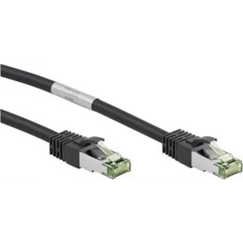 Wentronic Goobay cable de red CAT 8.1, S/FTP (PiMF), negro, 20 m, LSZH, cobre AWG 24 66728