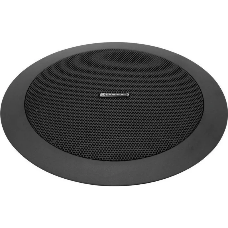 Omnitronic 80710211 altavoz PA de línea de 100V 5W negro banda ancha montaje en pared IP44