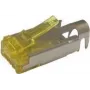 Hirose TM31P-TM-88P(01) conector RJ-45 STP CAT6a field terminable, amarillo transparente
