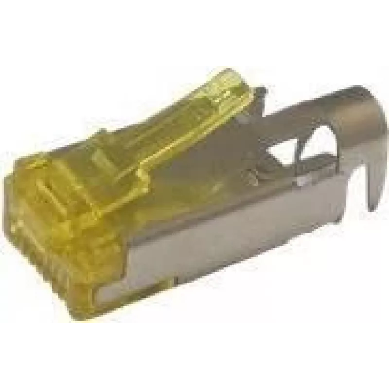 Hirose TM31P-TM-88P(01) conector RJ-45 STP CAT6a field terminable, amarillo transparente