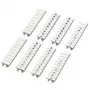 Phoenix Contact ZB 5,2 mm tiras de marcado dentadas blancas, 10 tiras con 10 marcadores cada una, numeración consecutiva 1-10, snap-on 0808749:0021