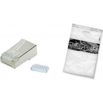 SHIVERPEAKS BS72061-R10 Acoplador en línea RJ45 hembra a hembra blindado Cat.6a, carcasa metálica, 10Gbps