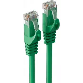shiverpeaks BASIC-S Cable de red Cat.6A U/UTP, RJ45, 25m, verde BS08-35103