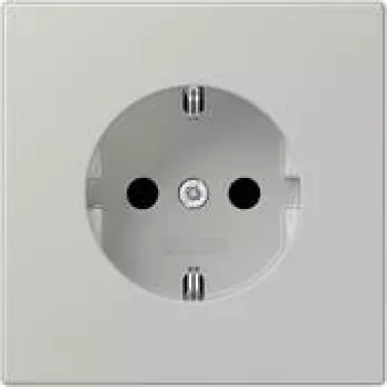 JUNG LC 1520 205 Toma SCHUKO 16 A 250 V, duroplast lacado, serie LS, gris claro 31 (32013)