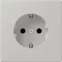 JUNG LC 1520 205 Toma SCHUKO 16 A 250 V, duroplast lacado, serie LS, gris claro 31 (32013)