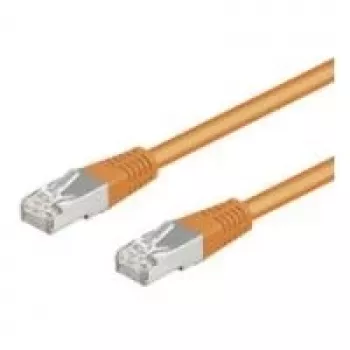 Wentronic 93460 Cable de red Cat5e F/UTP, conector RJ45 macho a conector RJ45 macho, 0,5 m, gris EAN:4040849934605