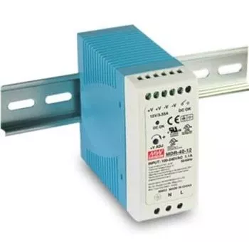MEAN WELL Fuente de alimentación para carril DIN MDR-40-48 48V DC 0,83A 40W