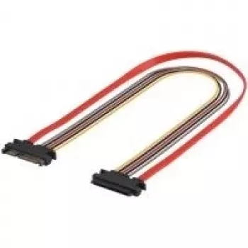 Wentronic Goobay Alargador de alimentación interno para PC 0,3 m Molex conector macho de 4 pines a conector hembra 93945