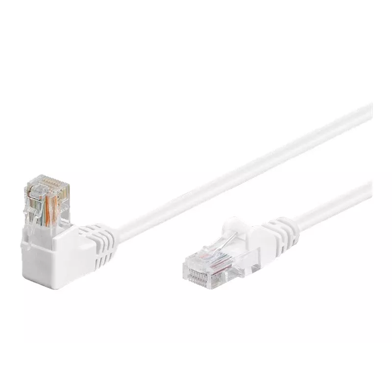 Wentronic 94165 Cable de red Cat5e U/UTP RJ-45 con conectores dorados