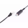 SHIVERPEAKS Cable adaptador USB-A a RJ45 Gigabit Ethernet, 1m, negro BS13-52025