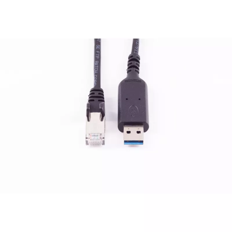 SHIVERPEAKS Cable adaptador USB-A a RJ45 Gigabit Ethernet, 1m, negro BS13-52025