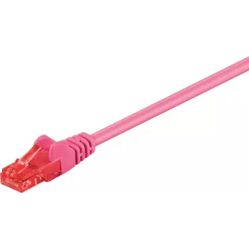 Wentronic Cable de red Cat6 RJ-45 3m magenta 95276-GB