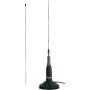 Midland Albrecht ML 145 Antena móvil CB con base magnética, 145 cm, 5/8 λ, 26-28 MHz, PL-259, 4 m RG-58 6305