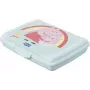 keeeper carla mini Peppa Pig Fiambrera, 0,5 L, aquamarin Deco-Click-Box Mini, PP, cierre de clip, 1 ud. 1070462433600