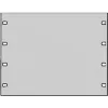 SCHROFF 19 pulgadas Placa ciega 2U RAL 7035 gris claro (30118-301)
