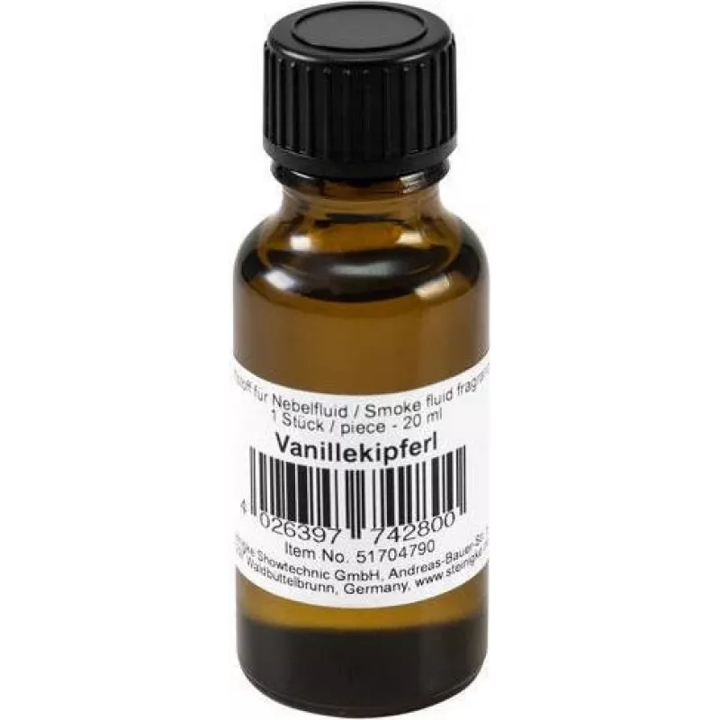 EUROLITE Concentrado aromático para fluido de niebla 20ml Vanillekipferl – aditivo aromático para máquinas de niebla