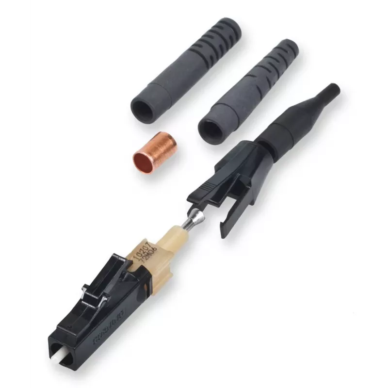 Corning UniCam Conector LC, multimodo 50/125 µm, férula de cerámica, montaje en campo, sin pulido, sin epoxi 95-050-99