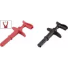 VOLTCRAFT pinza de cocodrilo con conector de 4 mm CAT III 1000 V, CAT IV 600 V negro/rojo MSK-116 (VC-8371750)