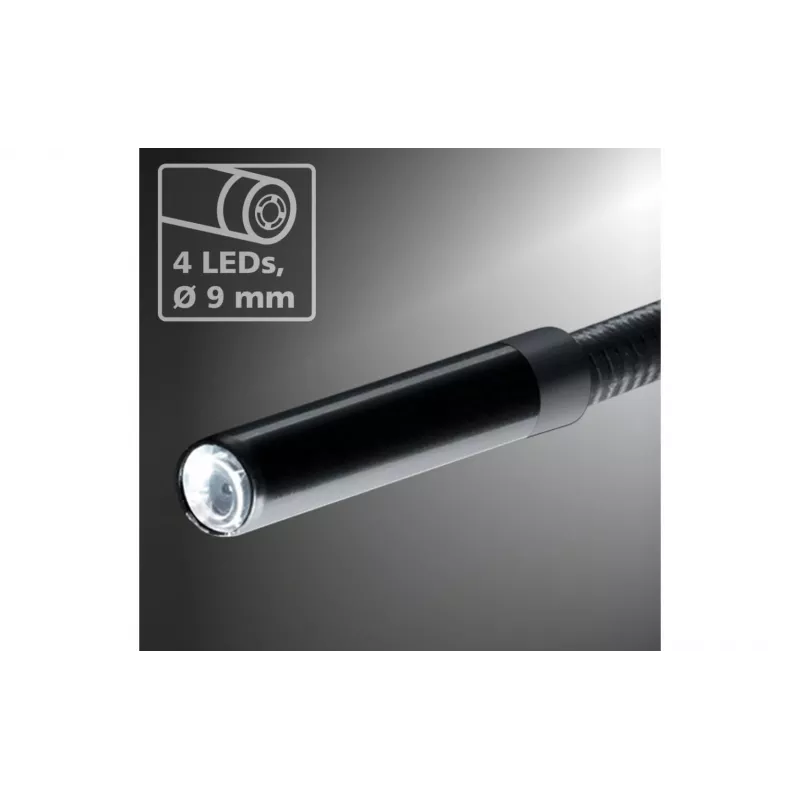 Laserliner 082.240A sonda endoscópica 7,6 mm de diámetro, 1 m de longitud
