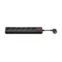 Wentronic Goobay regleta de 6 tomas con interruptor, 1,5 m, negra 51290