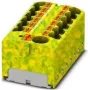 Phoenix Contact PTFIX 10/12X4-GNYE bloque de distribución, Push-in, 10 mm², verde/amarillo 1153438