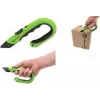 WESTCOTT cortador de cerámica Utility, hoja de 31 mm, cortador de seguridad verde con hoja de cerámica con resorte, 1 unidad (E-16476 00)