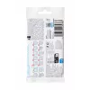 tesa KITCHEN Powerstrips set de recambio para cajones de armario – 15 tiras adhesivas, blanco (70064-00000-00)