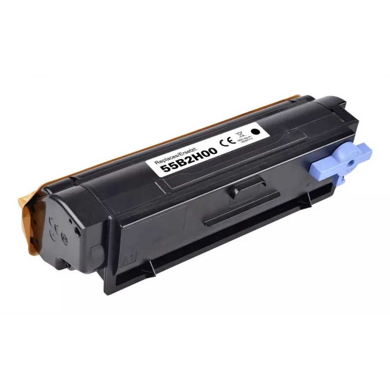 Renkforce RF-6131122 cartucho de tóner negro compatible para Lexmark 55B2H00 (15.000 páginas)