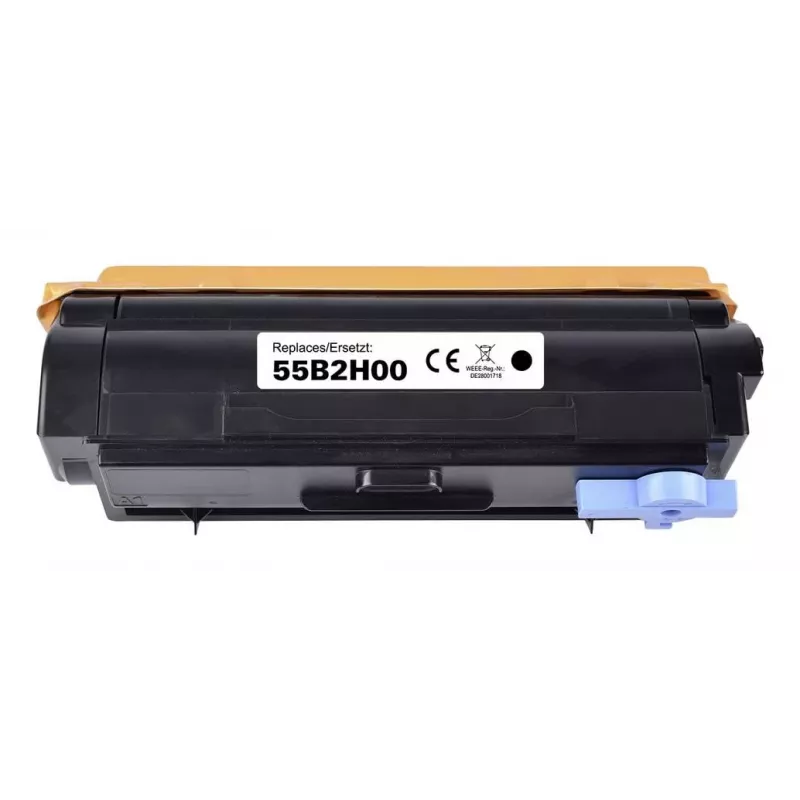 Renkforce RF-6131122 cartucho de tóner negro compatible para Lexmark 55B2H00 (15.000 páginas)