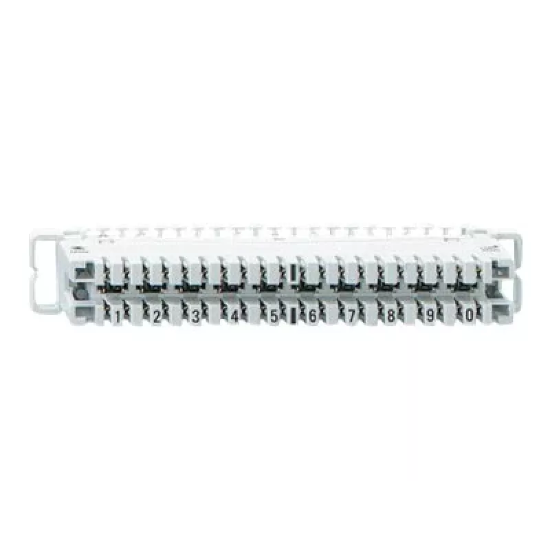 Rutenbeck 2600270 conector RJ45 Cat.6A de montaje en campo, apantallado, sin herramientas, pack de 10