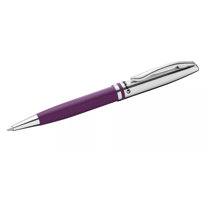 Pelikan Jazz Classic bolígrafo, metal violeta, mecanismo giratorio, tinta azul, Medium 300013899