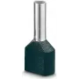 LAPP terminal de empalme doble, 0,75 mm², 8 mm, parcialmente aislado, gris, 500 uds. 61802000