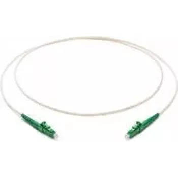 Corning cable de fibra óptica LC/APC a LC/APC simplex monomodo, 4m, blanco F222201J1Z20004M