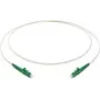 Corning cable de fibra óptica LC/APC a LC/APC simplex monomodo, 4m, blanco F222201J1Z20004M