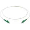 Corning cable de fibra óptica LC/APC a LC/APC simplex monomodo, 4m, blanco F222201J1Z20004M