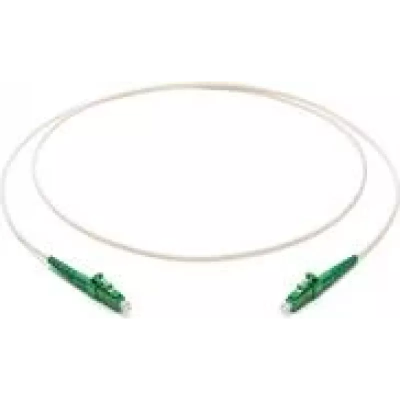 Corning cable de fibra óptica LC/APC a LC/APC simplex monomodo, 4m, blanco F222201J1Z20004M