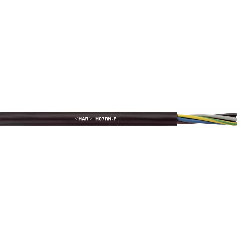 LAPP H07RN-F 2x1,5mm² cable de goma 50m negro 1600199/50
