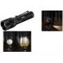ANSMANN Adventure TA500BF linterna LED, negra con clip de cinturón, 470 lúmenes, enfocable, IPX4 1600-0762