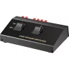 Wentronic Goobay conmutador de altavoces, negro - conecta hasta 2 pares de altavoces (60928)