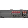 Wentronic Goobay conmutador de altavoces, negro - conecta hasta 2 pares de altavoces (60928)