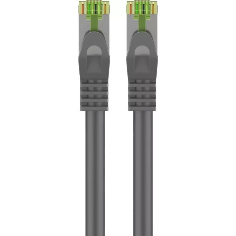 Wentronic Goobay cable de red CAT 8.1 S/FTP (PiMF), gris, 0,5 m 61114