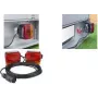 IWH set de pilotos traseros para remolque con base magnética, 6 funciones, 12V, 2 pilotos traseros universales para remolques, coches, camiones, caravanas – 1 unidad (010219)