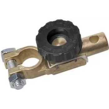 IWH borne de batería (-) con interruptor de desconexión para coche, caravana y autocaravana – 1 unidad (019040)