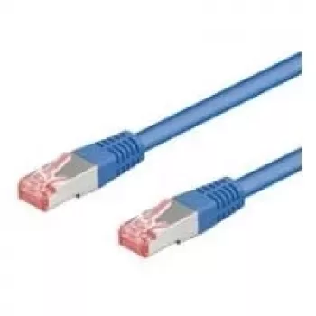 Wentronic Goobay cable de red CAT 6, S/FTP (PiMF), azul, 30 m, LSZH libre de halógenos, cobre 68275