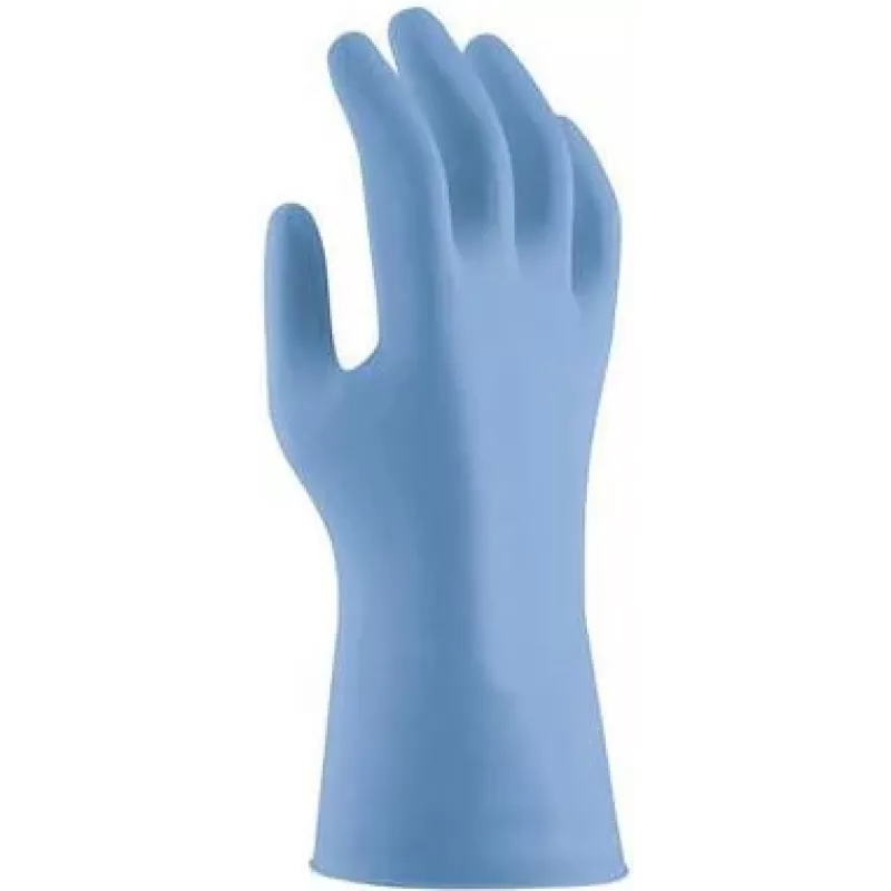 Uvex u-fit strong N2000 Guantes de nitrilo, talla M, sin polvo, azul, 100 unidades 6096208