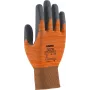 Uvex phynomic C3 guantes de protección anticorte talla 10 gris/naranja 6005410