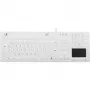 Renkforce iM-IKB110-WH teclado USB QWERTZ distribución alemana negro-blanco
