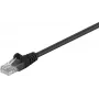 Wentronic Goobay cable de red CAT 5e, U/UTP, negro, 5 m - CCA aluminio con revestimiento de cobre (68651)